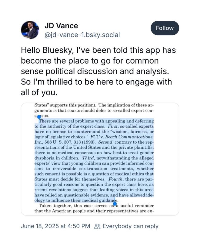 Vice President JD Vance Banned on Bluesky Instantly! — Vice President JD Vance controversy, Bluesky platform bans 2025, social media censorship news