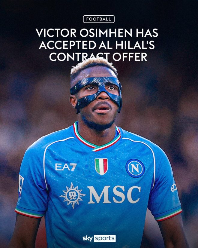 Victor Osimhen Shocks Football: Joins Al Hilal for Big Bucks! —  Victor Osimhen transfer news, Al Hilal contract offer, Serie A star move 2025