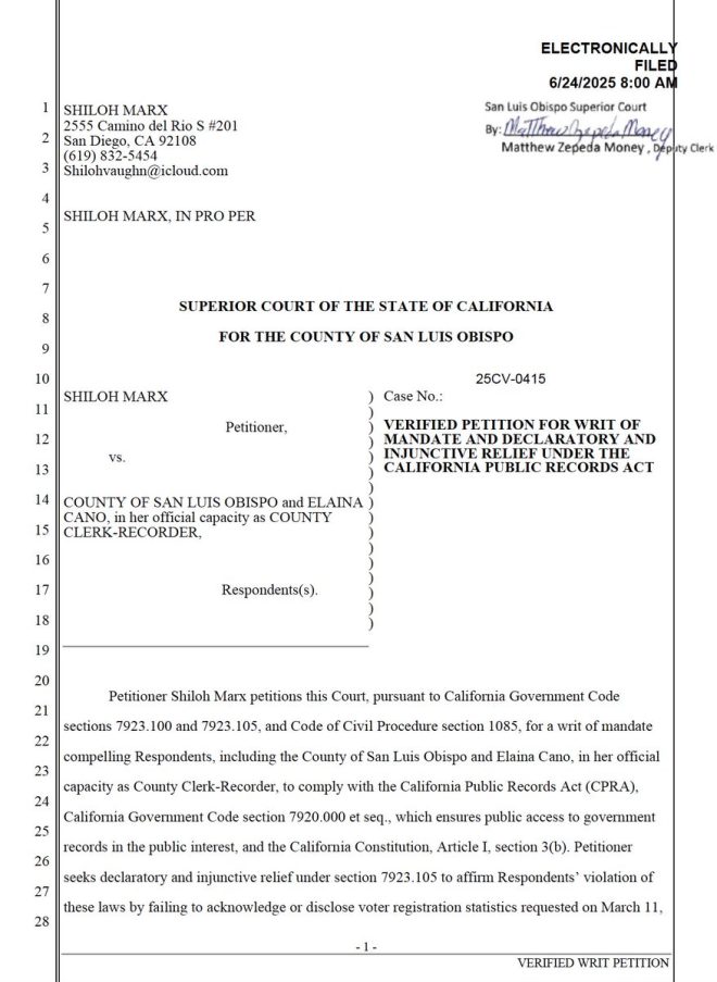 Victory in 3 Days: Voter Records Lawsuit Shocks County! — Lawsuit Against County, Voter Registration Records Access, Legal Action for Transparency