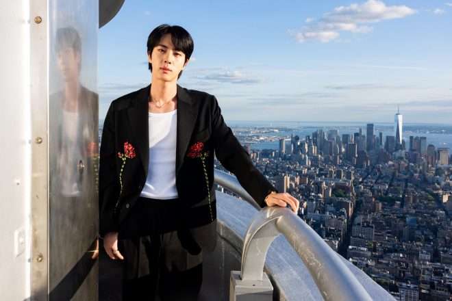 WATCH: Jin's Shocking Confessions from the Empire State! — BTS Jin interview 2025, iHeartRadio BTS highlights, Empire State Building BTS event