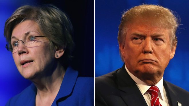 Warren Blames Trump for High Interest Rates! — interest rate policy, Elizabeth Warren Trump conflict