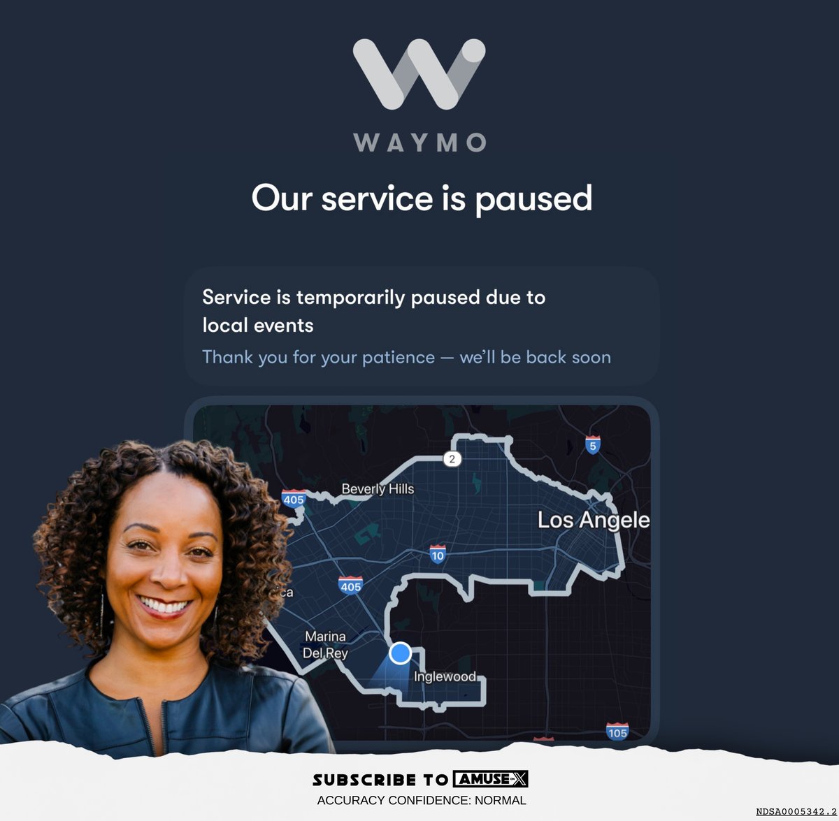 Waymo CEO Shocks: No Rides for LA's 'Day of Rage'! &mdash; Waymo service shutdown, Los Angeles riots transport, Tekedra Mawakana announcement 2025 - County Local News