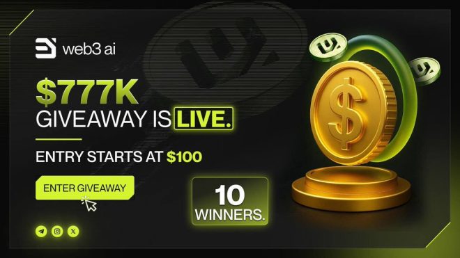 Web3 AI's Shocking $777K Giveaway: Is It Too Good to Be True? — Web3 AI Giveaway, Crypto Prize Pool 2025, Blockchain Contest 2025