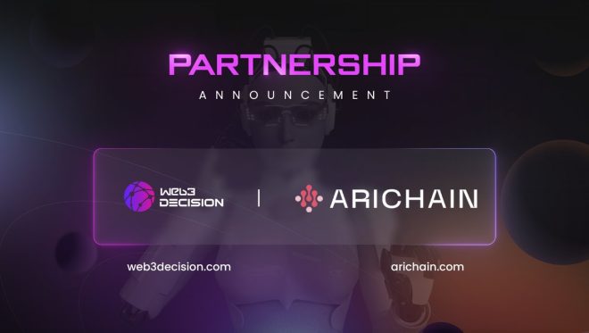 "Web3 Decision and Arichain Join Forces to Revolutionize Blockchain Community Engagement! 🥳 #PartnershipAnnouncement" — Blockchain collaboration, Digital alliance, Strategic partnership