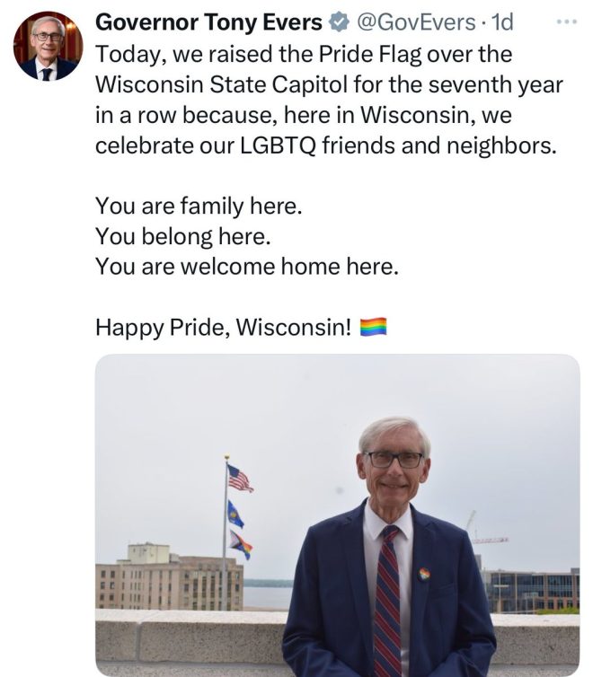 Wisconsin's Capitol Flies Progress Flag: A Bold Move or Child Endangerment? — Wisconsin State Capitol controversy, Tony Evers progressive policies, LGBTQ+ rights Wisconsin 2025
