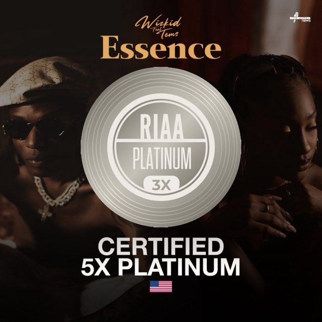 Wizkid & Tems’ 'Essence' Hits 5 Million: Is It Overrated? — Quintuple Platinum Certification, Wizkid Essence Success, Tems Music Milestone