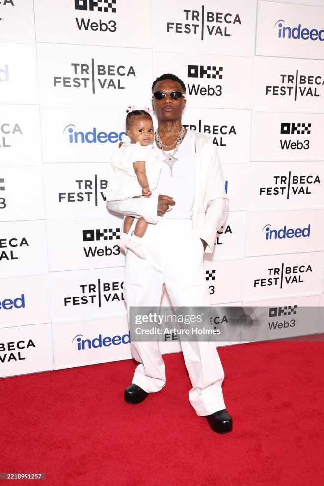 Wizkid's Daughter Steals Show at Controversial Premiere! — Wizkid documentary premiere, Tribeca Film Festival highlights, celebrity father-daughter moments 2025