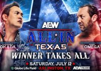 Wrestling Shock: Okada vs Omega—Who Will Claim It All? —  wrestling rivalry showdown, Globe Life Field events, Arlington TX championship match