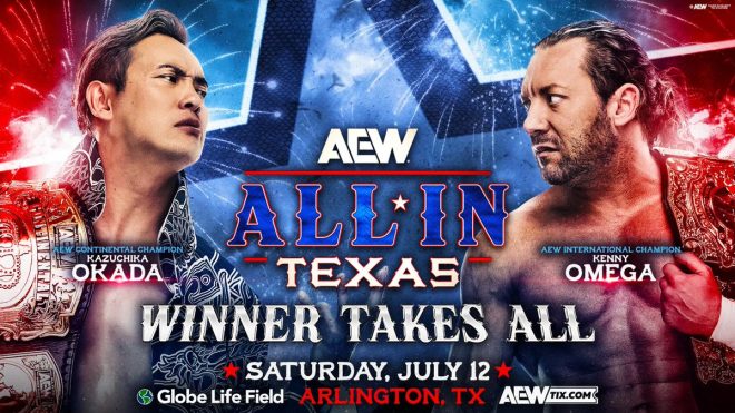 Wrestling Shock: Okada vs Omega—Who Will Claim It All? — wrestling rivalry showdown, Globe Life Field events, Arlington TX championship match