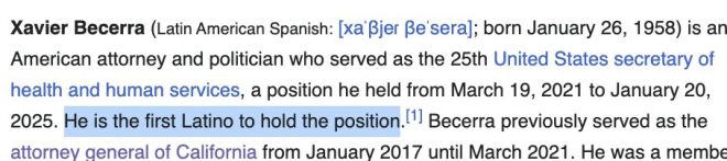 "Xavier Becerra accused of prioritizing human traffickers over child safety as first-ever Latino HHS Secretary" — Latino Health Secretary, Child Safety Prioritization, Human Trafficker Placement