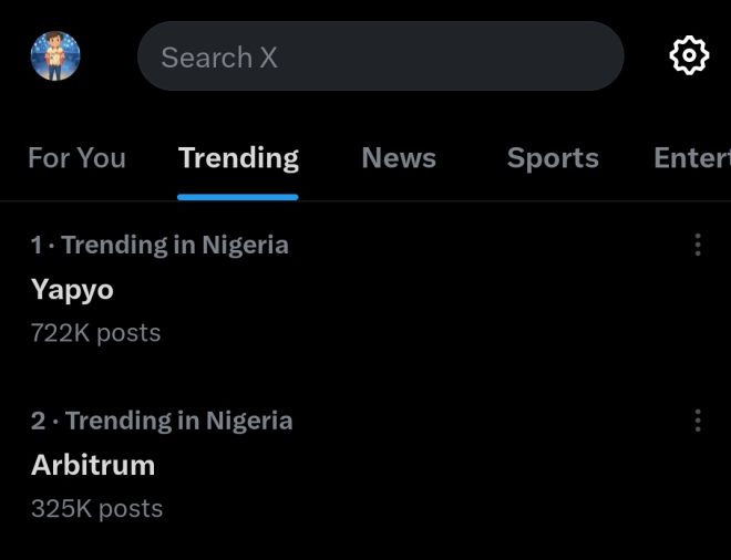 "Yapyo and Arbitrum causing a stir in Nigeria – Is Yapyo taking over the spotlight?" — Nigeria Trending News, Latest Updates Nigeria