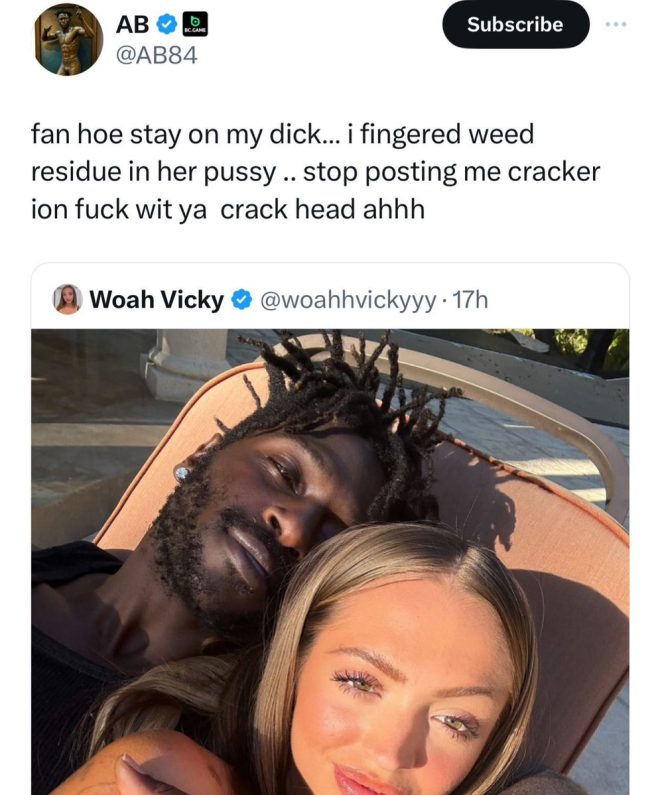 "AB's Shocking Revelation: Weed Residue in Whoa Vicky's P**sy, Calls Her a Crack Head!" — celebrity scandal, shocking social media post, influencer controversy