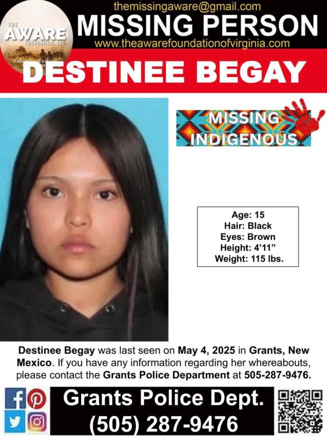 "Mystery Deepens: Missing Teen's Disappearance Shocks NM!"
TheAWAREFoundationInc
Missing
MissinginNM
MissinginNewMexico — Missing Child Alerts, Find Missing Teens, Abducted Youth Cases