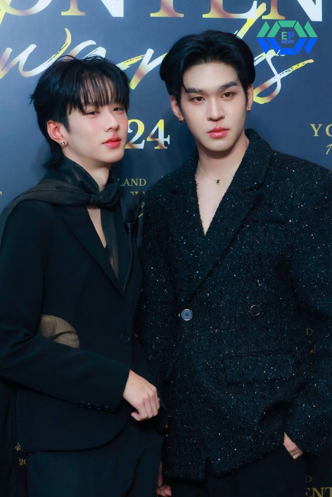 "อู่อู๋ vs เซฟ: ดราม่าจับมือในงาน Y CONTENT 2024!" — อู่อู๋ ธนภูมิ เซฟ วรพงษ์, งานประกาศรางวัล Y Content 2024, คอนเทนต์วายไทย 2025