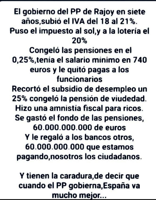 ¿Eres del PP? ¡Descubre por qué te consideran "tonto"! — "Opiniones sobre el PP, Críticas a votantes del PP, Desigualdad económica en España"
