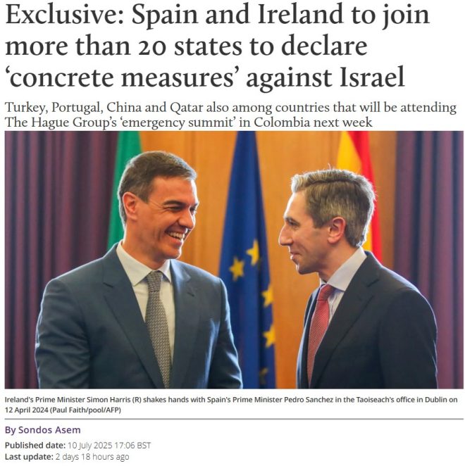 20 Nations Unite in Bogotá: Is Israel's Time Up? — international law violations, Bogota summit 2025, countries against Israel