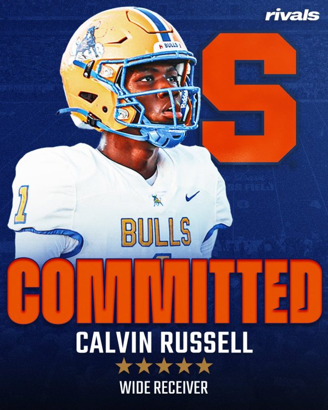 5-Star WR Calvin Russell's Shocking Commitment to Syracuse! — 5-star wide receiver commitment, Syracuse football recruiting news, highest-rated prospect 2025