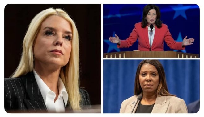 🚨BREAKING: AG Pam Bondi CHARGES NY Gov. Kathy Hochul and Letitia James for Immigration Law Neglect - Agree or Disagree? — Pam Bondi charges NY Governor, Immigration law enforcement, Hochul and Letitia James
Immigration law violations, New York officials charged, Pam Bondi accusation
Governor negligence, State attorney charges, Immigration enforcement failure