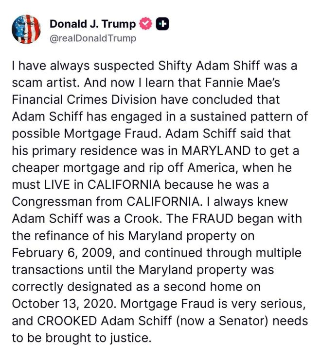 BREAKING: Adam Schiff Accused of Massive Mortgage Fraud! — Mortgage fraud investigation, Fannie Mae financial crimes, Adam Schiff property scandal