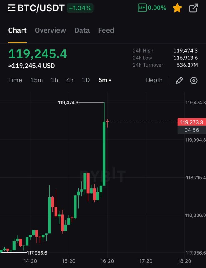 BREAKING: Bitcoin Soars to Shocking $119K! What Now? — Bitcoin price surge, cryptocurrency market boom, digital asset investment trends 2025