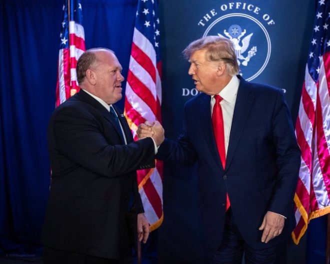 🚨 BREAKING: Border Czar Threatens Mayors with Criminal Charges for Blocking Deportations - Should they be held accountable?
A. YES
B. NO. — border security crackdown, immigration enforcement consequences, local leaders deportation defiance