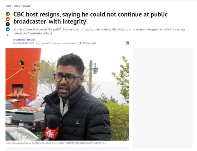 🚨BREAKING: CBC Host Quits Over Censorship Claims! — Travis Dhanraj resignation news, Conservative media censorship, CBC funding controversy