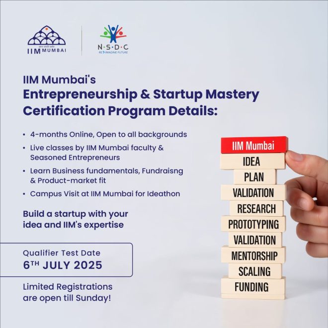 🚨 BREAKING: IIM Mumbai's 4-Month Startup Program Sparks Debate! — IIM Mumbai Startup Program, Online Entrepreneurship Course 2025, Learn Startup Strategies Live