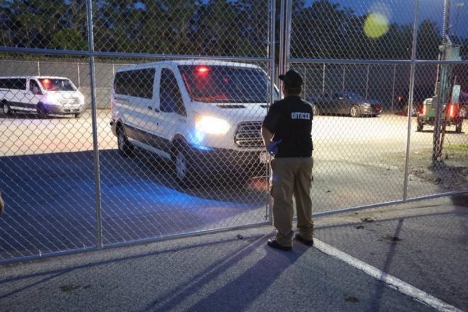 BREAKING: Migrants Caged in Alcatraz Amid Alligator Controversy! —  undocumented migration crisis, alligator detention center, migrant facility controversy