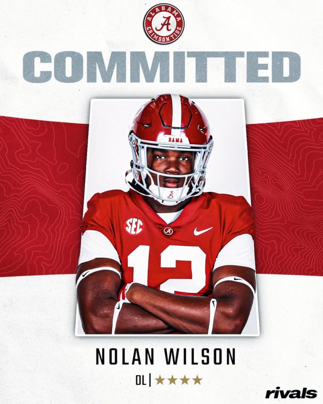 🚨BREAKING: No. 3 DL Nolan Wilson Shocks with Alabama Pact! — Elite defensive lineman commit Alabama, 2026 football recruiting news, top DL prospects 2025