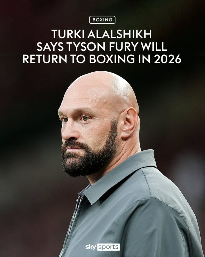 BREAKING: Saudi Sports Authority Head Claims Tyson Fury Will Make Shocking Return to Boxing in 2026! 🥊🔥 —  Turki Alalshikh announcement, Tyson Fury comeback, Boxing news