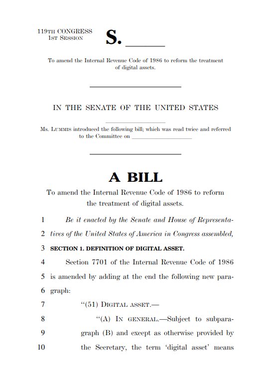 🚨BREAKING: Senator Lummis Sparks Crypto Tax Revolution! — Pro-Crypto Legislation 2025, Cryptocurrency Tax Benefits, US Digital Currency Policy