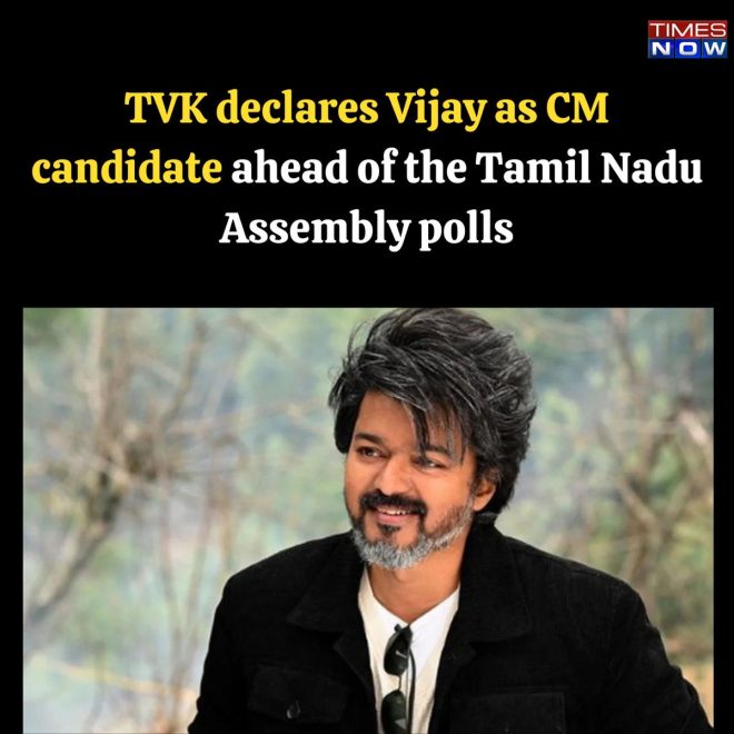 BREAKING: TVK Declares Vijay as Controversial CM Candidate! — Breaking News Tamil Nadu, Tamil Nadu Polls Update, TVK Political Announcement