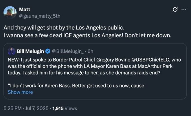BREAKING: User Sparks Outrage with ICE Agents' Death Call! — X user threatens violence against ICE agents, Calls for removal of immigration enforcement, Online activism against ICE 2025