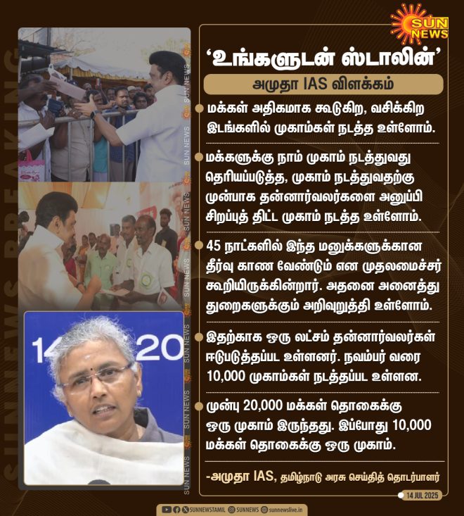 BREAKING: 'உங்களுடன் ஸ்டாலின்' - IAS Amudha's Shocking Reveal! — Stalin Government Initiatives, Amutha IAS Analysis, Tamil Nadu Welfare Schemes 2025