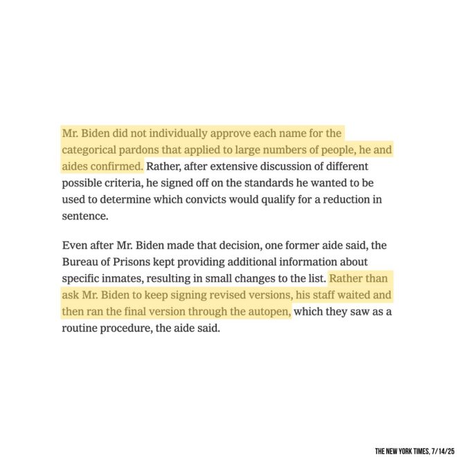 Biden's Autopen Pardons: Scandal or Innocent Oversight? — Biden autopen scandal, presidential pardon controversy, accountability in government 2025