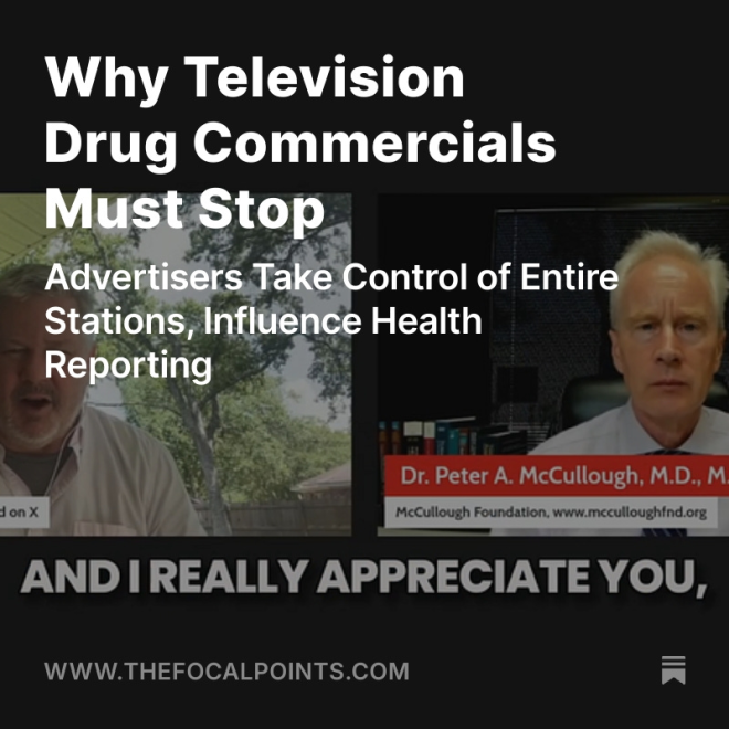 Big Pharma's Grip: Is Your Health News Being Bought? — Television Advertising Ethics, Pharmaceutical Influence on Media, Impact of Drug Commercials on Public Health