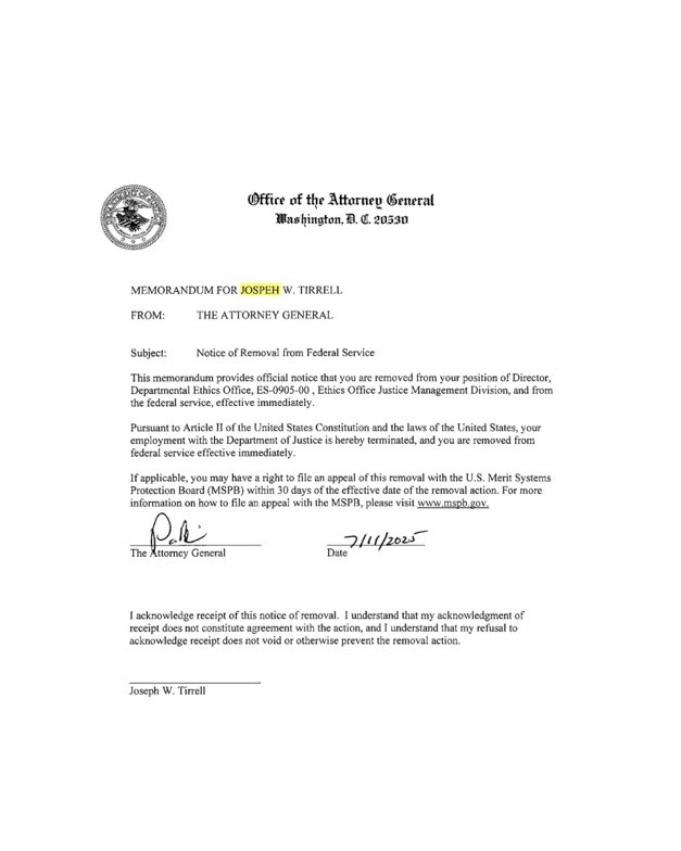 Breaking: Bondi's Shocking Dismissal Sparks Outrage! — Pam Bondi controversy, DOJ ethics scandal, Trump administration upheaval