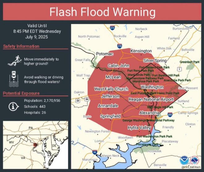 Breaking: D.C. Floods—Is Climate Change Finally Here? —  Severe weather alert Washington D.C., Emergency flood response D.C. 2025, Heavy rain impact Washington D.C.