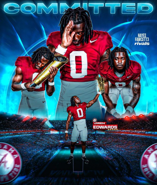 Breaking: Jireh Edwards Shocks with Alabama Commitment! — Five-Star Safety Commitment Alabama, Jireh Edwards Crimson Tide Recruitment, Top High School Safety 2025