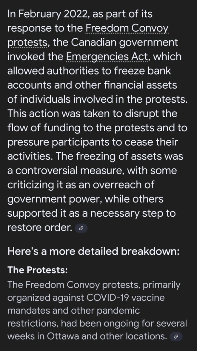 Canada's Freedom Convoy Fallout: Is CBDC the Next Move? —  freedom convoy bank accounts, CBDC legislation 2025, Canada trucker protest impact