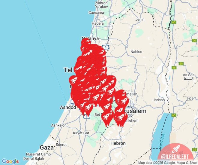 🚨 Central Israel Under Siege: Is War Inevitable? —  Massive missile attack Israel, Central Israel conflict news, Tel Aviv safety alerts 2025