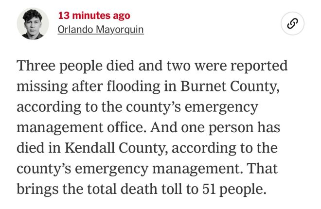 Central Texas Flooding: 51 Dead, Who's to Blame? — catastrophic flooding Texas 2025, central Texas disaster response, Kerr County emergency management