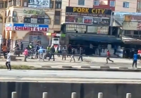 Chaos in Kitengela: Protesters vs. Anti-Riot Police! —  Anti-riot tactics in Kitengela protests, Saba Saba demonstrations 2025, crowd control strategies for protesters