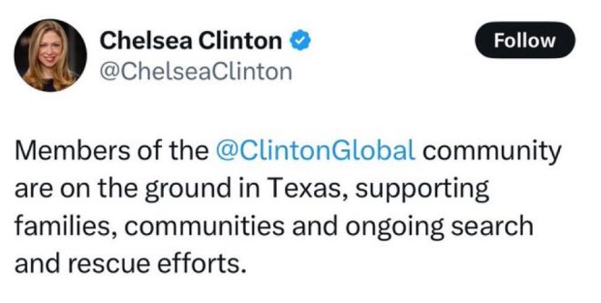 "Clinton Global Initiative intervenes in Kerr County flood crisis: Are they heroes or opportunists?" —  Clinton Foundation disaster relief, Kerr County flood assistance, missing children search and rescue