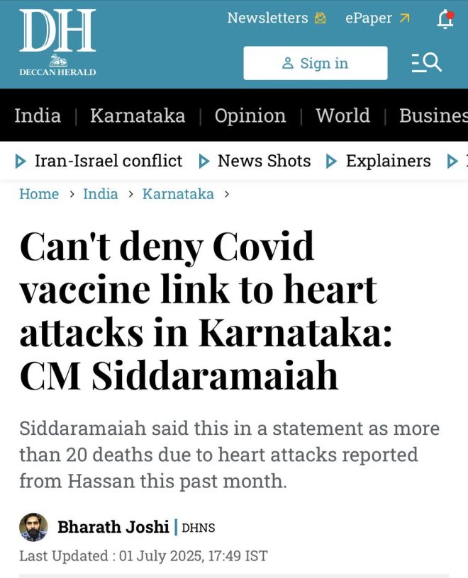 Covid Vaccine Linked to Surge in Heart Attacks? — vaccine safety concerns, unexpected health risks, public health crisis 2025