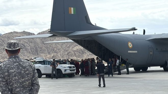 Dalai Lama's IAF Arrival: Is China Ready for the Fallout? — Tibetan spiritual leader arrives in Ladakh, Dalai Lama Ladakh visit 2025, India-China relations update
