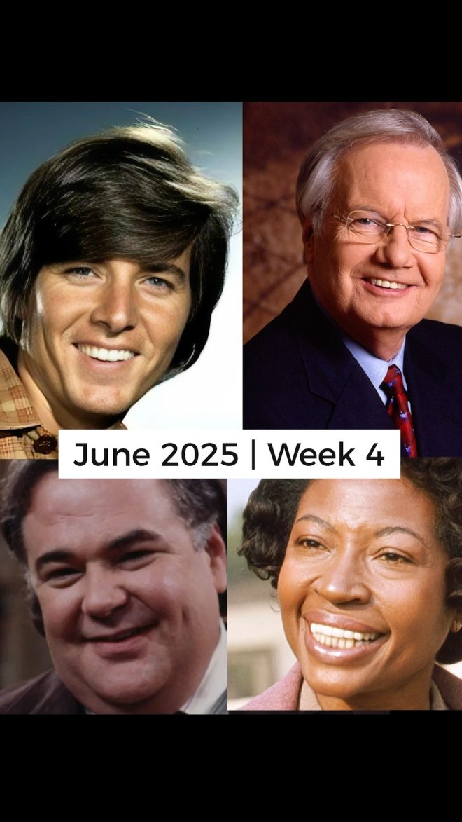 Death News: Remembering This Week's Notable Losses | June 2025 Week 4