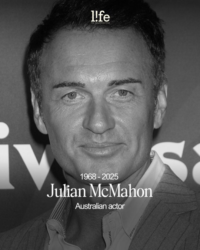 Death of Australian Actor Julian McMahon at 56, Rest in Peace 🕊️