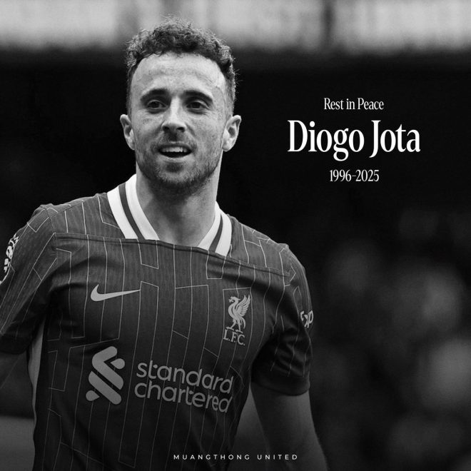 Death of Diogo Jota and Brother André: Muangthong United Mourns