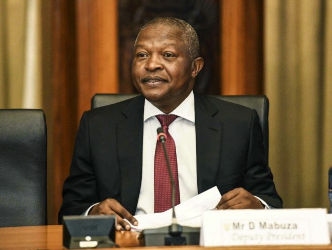 Death of Former South African President David Mabuza at 64